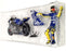 Minichamps 1/12 Scale 122 053146 - Yamaha YZR-M1 + Rossi Figure Donnington 2005