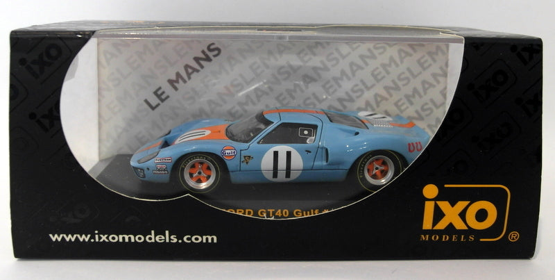 Ixo 1/43 Scale diecast - LMC027 Ford GT40 Gulf Le Mans 1968 #11 Oliver Muir