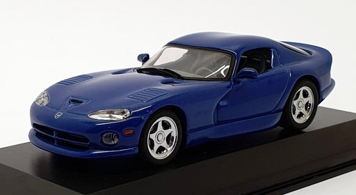 Minichamps 1/43 Scale 430 144021 - 1993 Dodge Viper Coupe - Blue