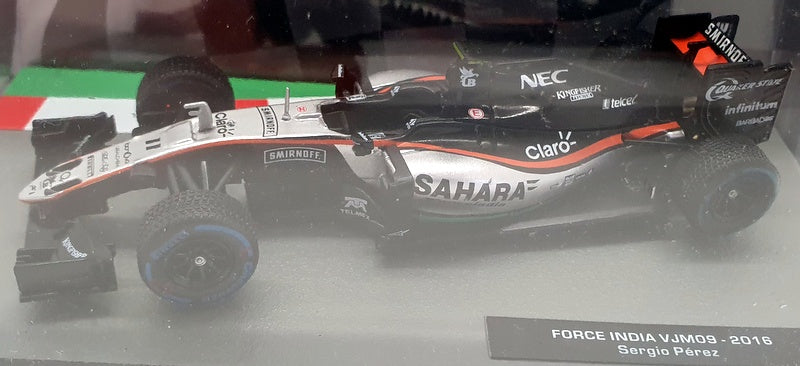 Altaya 1/43 Scale Model Car 1101IR6 - Force India VJM09 2016 Sergio Perez