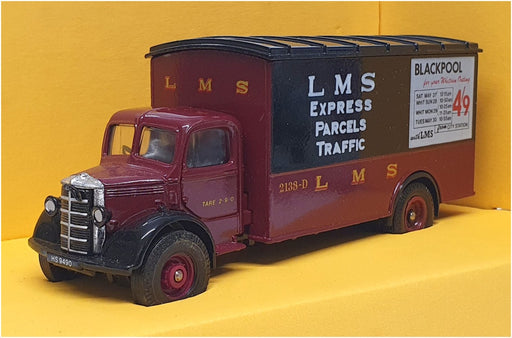 Corgi 1/50 Scale 97120 - Bedford O Series Van "LMS" - Maroon