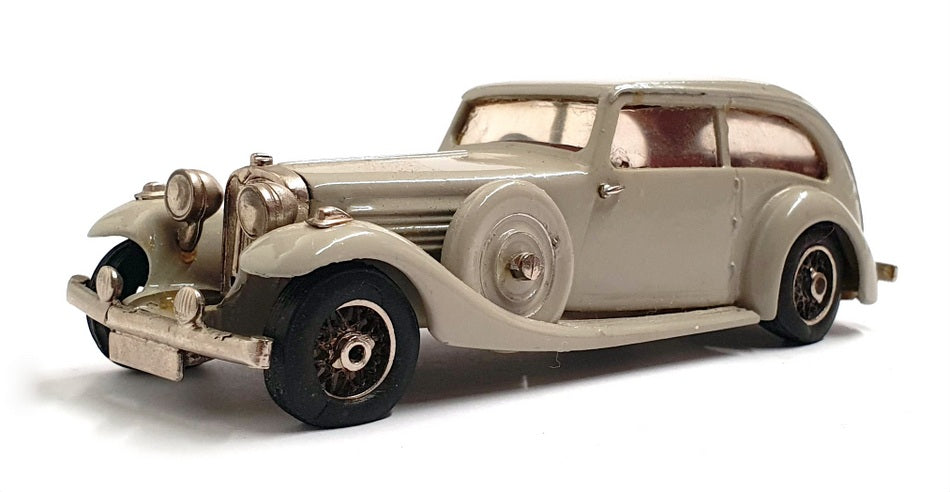 Motorkits 1/43 Scale Built Kit MK16 - 1934 Jaguar SS1 Airline Saloon - Grey