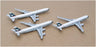 Gemini Jets 1/000 Scale 00016 Airbus A340-600 A340-300 & A330-300 Cathay Pacific