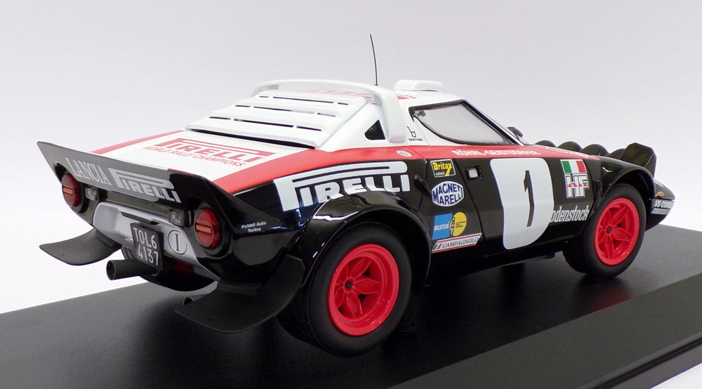 Minichamps 1/18 Scale 155 781701 - Lancia Stratos - Dynavit Saarland Rally 1978