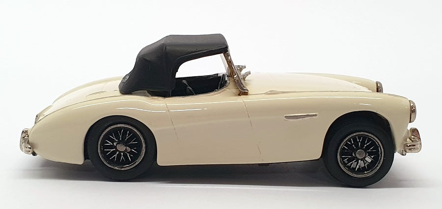 K&R Replicas 1/43 Scale Built Kit A. KR41 - Austin Healey 100 BN1 White/Black