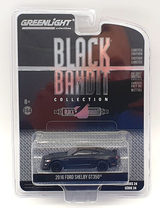 Greenlight 1/64 Scale Model Car 28050-E - 2016 Ford Shelby GT30 - Black