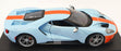 Maisto 1/18 Scale Model Diecast - 46629 - 2017 Ford GT Gulf - Light Blue