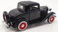 Unbranded 14cm Long Model SS-T5360 - 1932 Ford 3 Window Coupe - Black
