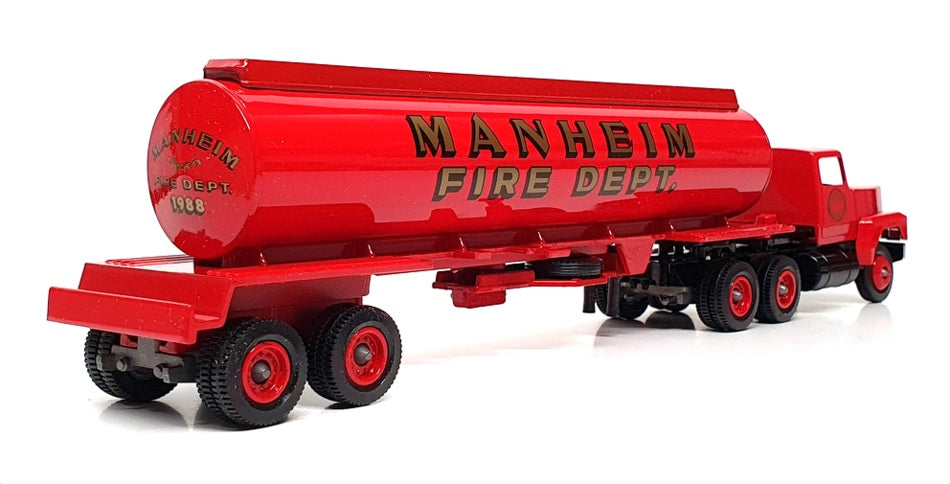 Winross 1/64 Scale WR022 - Ford Tanker Truck Manheim Fire Co. - Red