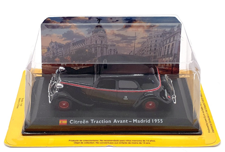 Altaya 1/43 Scale Diecast A261121N - Citroen Traction Avant Taxi - Madrid 1955