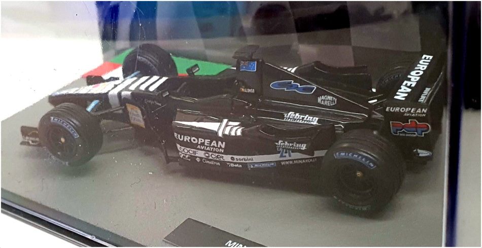 Altaya 1/43 Scale AT301122C - F1 2001 Minardi PS01 F. Alonso - Blue