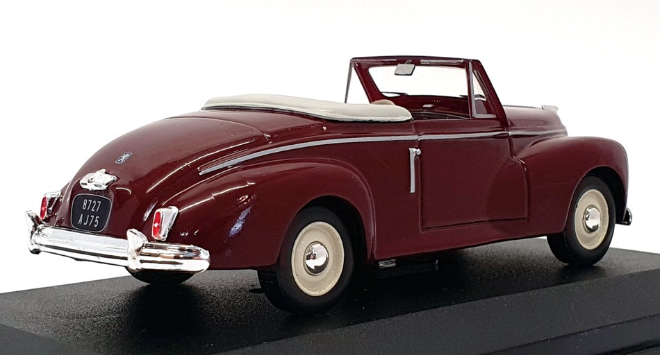 Altaya 1/43 Scale 27921B - 1953 Peugeot 203 Cabriolet  - Maroon