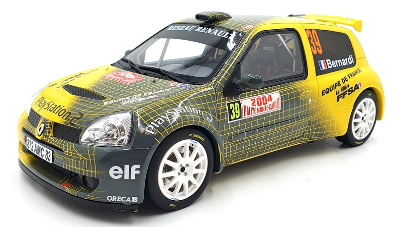 Otto Mobile1/18 Scale Resin OT389 - Renault Clio Super 1600 RMC Rally Bernadi