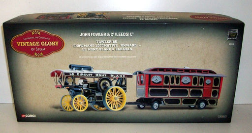 Corgi 1/50 Scale - 80110 Fowler B6 Showmans Locomotive Onward Le Blanc caravan