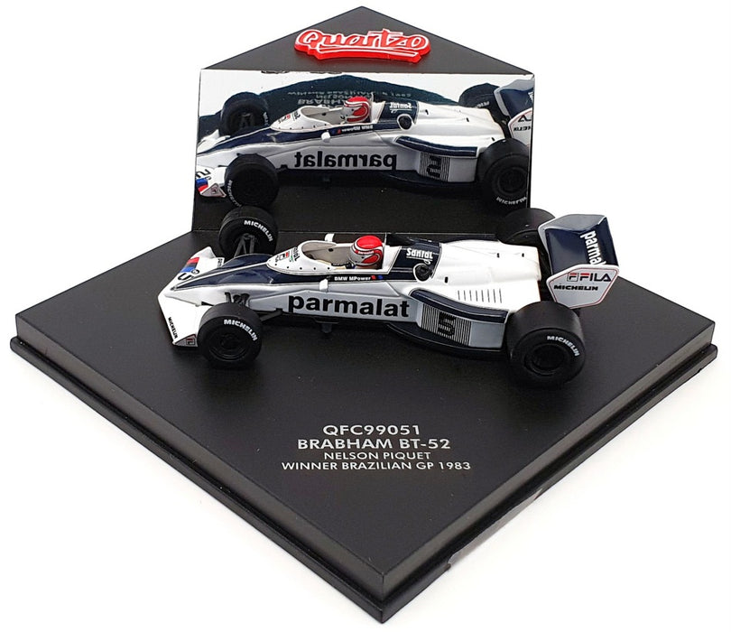 Quartzo 1/43 Scale QFC99051 - F1 Brabham BT-52 #5 Piquet 1st Brazil GP 1983