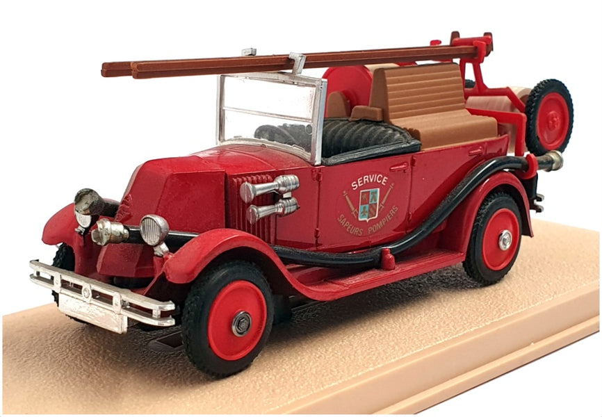 Eligor 1/43 Scale 1049 - 1928 Renault KZ Premiers Secours Fire Engine - Red  — R.M.Toys Ltd