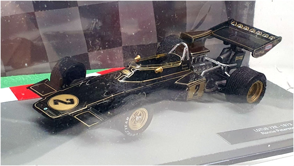 Altaya 1/43 Scale AT301122S - F1 1973 Lotus 72E R. Peterson - Black