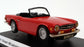 RAE Models 1/43 Scale Built Kit RAE01T - 1969 Triumph TR6 Cabrio - Red