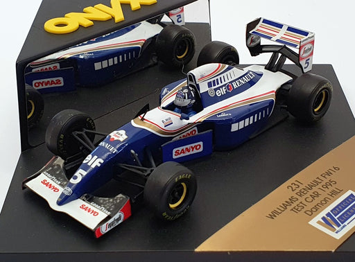 Onyx 1/43 Scale 231 - F1 Williams Renault FW16 Test Car 1995 - D.Hill