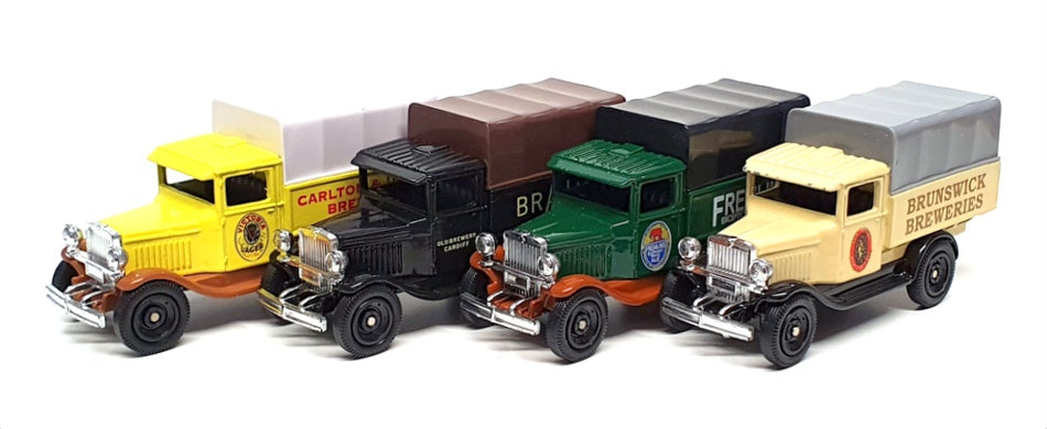 Oxford Diecast 1/64 Scale No.10 - Australian Brewery Set - 4 Chevrolet Trucks