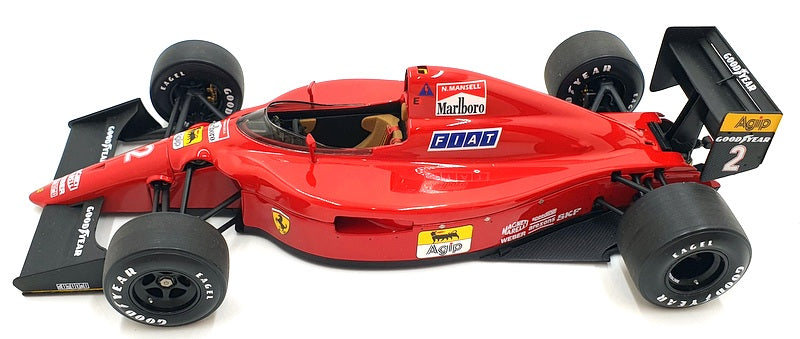 F1 フェラーリ 641 ナイジェル マンセル リトグラフ ミニカー - ミニカー
