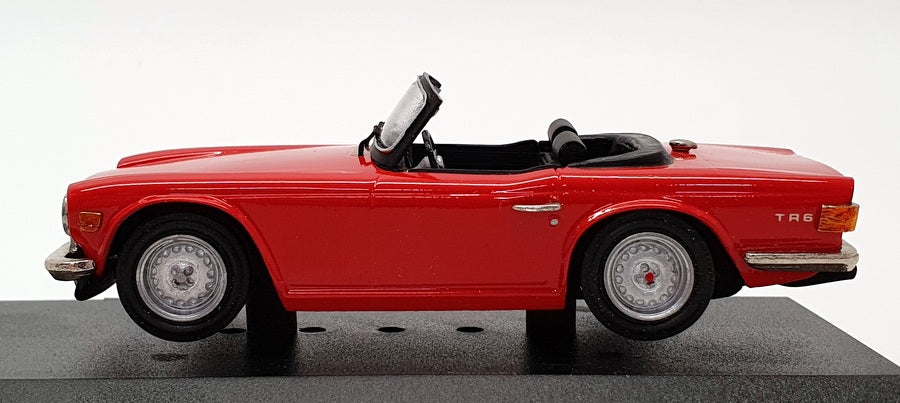 RAE Models 1/43 Scale Built Kit RAE01T - 1969 Triumph TR6 Cabrio - Red