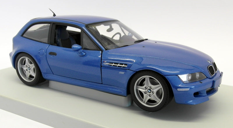 UT Models 1/18 Scale Diecast - 20431 BMW Z3M Coupe Metallic Blue