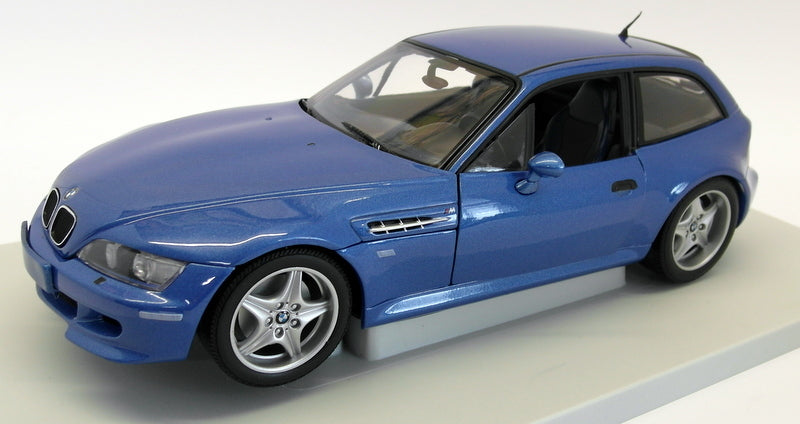 UT Models 1/18 Scale Diecast - 20431 BMW Z3M Coupe Metallic Blue