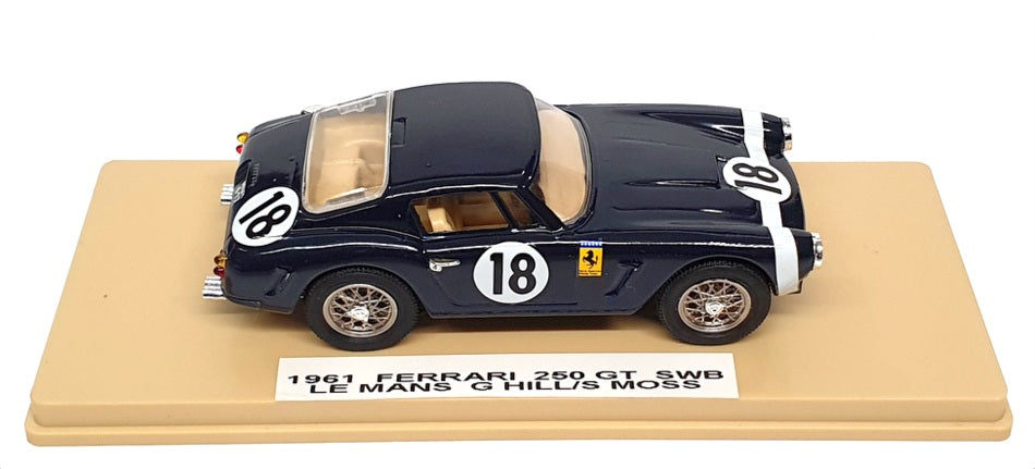 Idea3 1/43 Scale 103/C - 1961 Ferrari 250 GT SWB Le Mans - #18 Hill/Moss