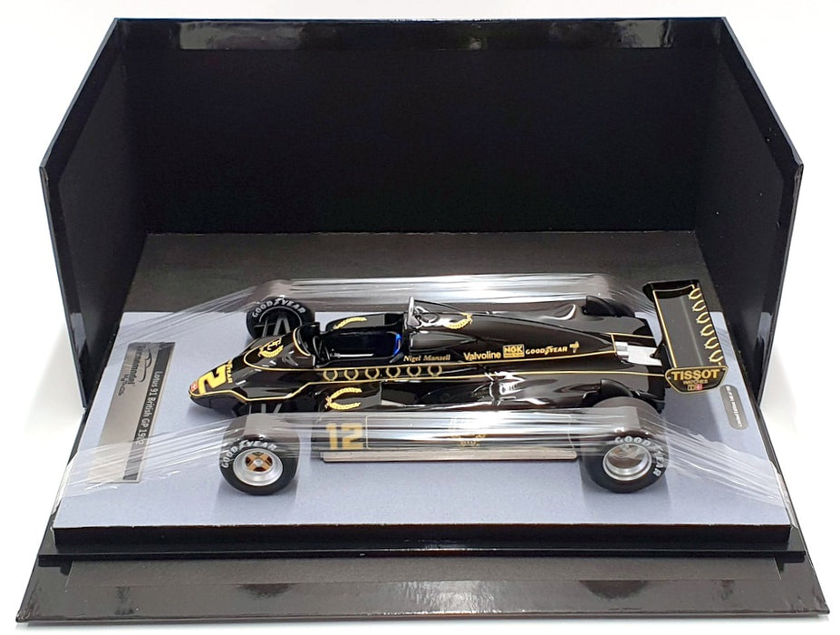 Tecnomodel 1/18 Scale TM18-174D - F1 Lotus 91 British GP 1982 - #12 Mansell