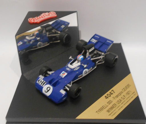 Quartzo 1/43 Scale - 4047. TYRRELL 003 FRANCOIS CEVERT USA GP 1971