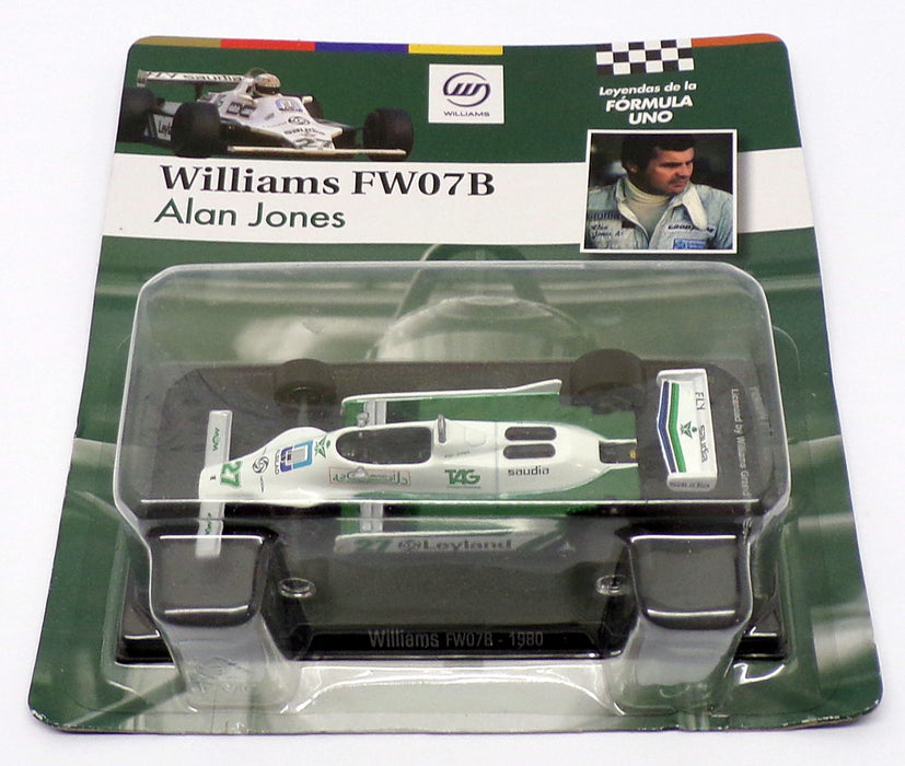 割50%1/43 ウイリアムズ フォード FW07B ジョーンズ 1980 WILLIAMS FORD レーシングカー