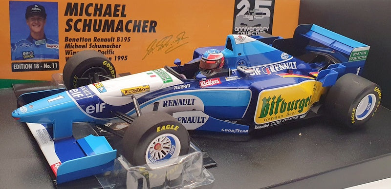 Minichamps 1/18 Scale 510 953301 - Benetton Renault B195 M.Schumacher