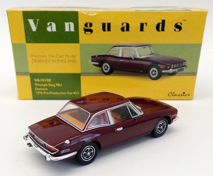 Vanguards 1/43 Scale VA10108 - Triumph Stag Mk1 1970 Pre-Production Car  #13