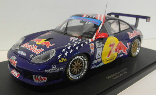 Autoart 1/18 Scale Diecast - 80272 Porsche 911 996 GT3R Daytona 24 2002 Red Bull