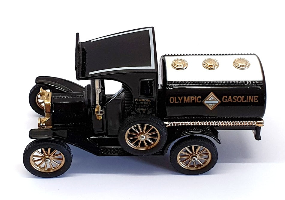 Corgi 10cm Long Diecast C864/6 - Ford Model T Truck - Oympic Gas Black