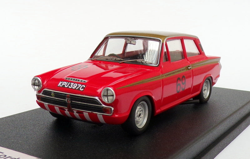 Trofeu 1/43 Scale RR.be07 - Ford Lotus Cortina - Coupes de Belgique 1965