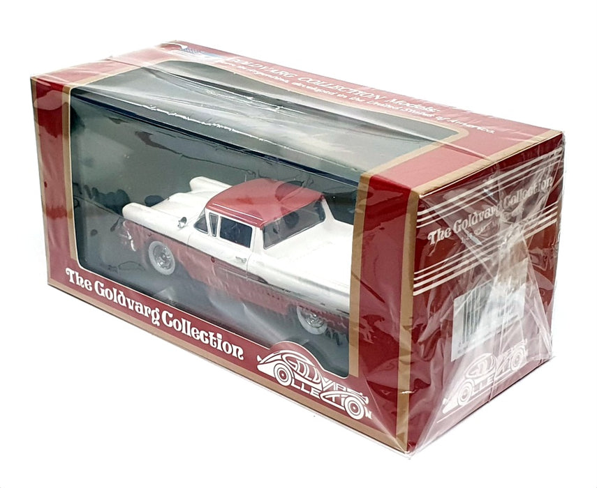 Goldvarg 1/43 Scale GC-70A - 1958 Ford Ranchero Truck - Torch Red/White