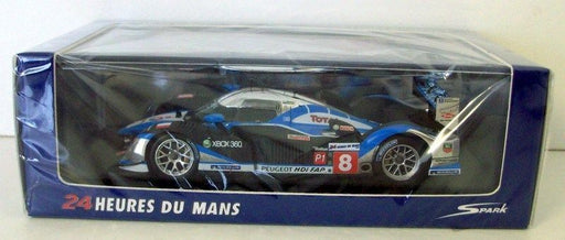 SPARK 1/43 - S1289 PEUGEOT 908 HDI-FAP TEAM PEUGEOT TOTAL #8 2ND LM 2009