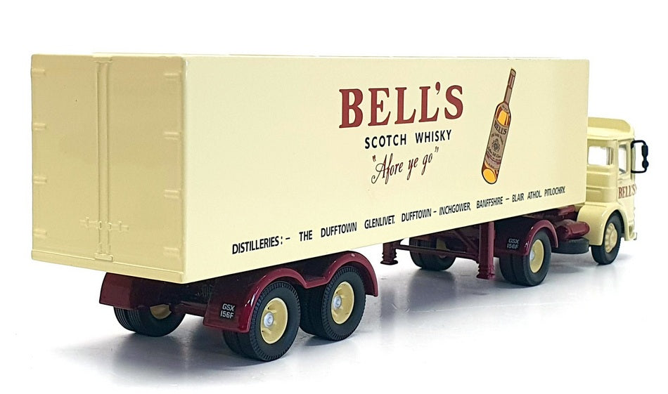 Corgi 1/50 Scale 21303 - AEC Ergomatic With Box Trailer - Bell's Scotch Whiskey