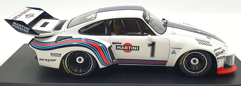 Norev 1/18 Scale 187439 - Porsche 935 Dijon 6H 1976 Martini Ickx/Mass #1