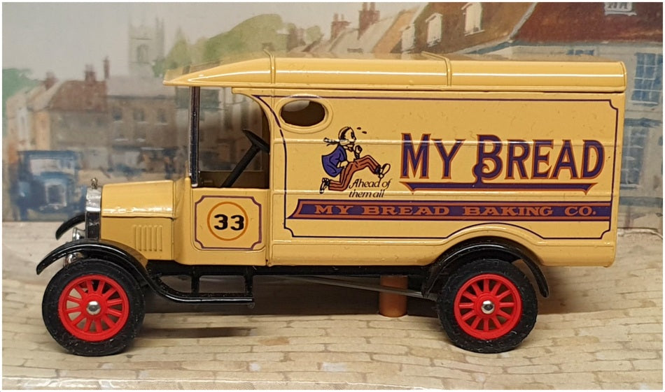 Matchbox Models Of Yesteryear Y21 - 1926 Ford Model TT Van "My Bread" - Beige