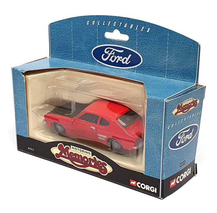 Corgi 1/43 Scale Diecast 61213 - Ford Capri - Red/Black