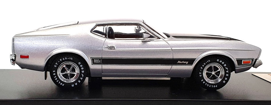 PremiumX 1/43 Scale PRD398J - 1973 Ford Mustang MACH 1 - Silver