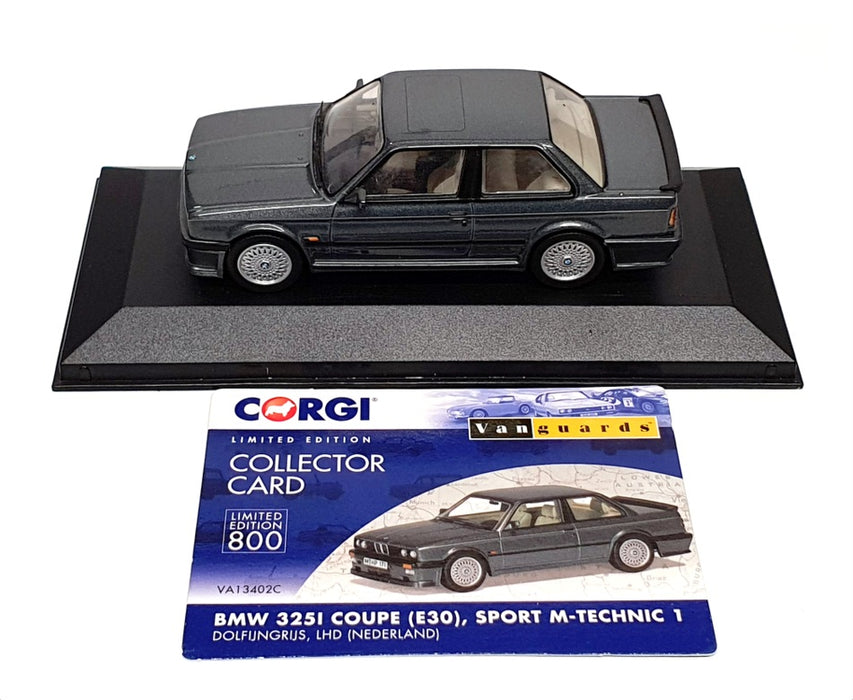 Vanguards 1/43 Scale VA13402C - BMW 325i Sport M-Technic 1 - Metallic Grey