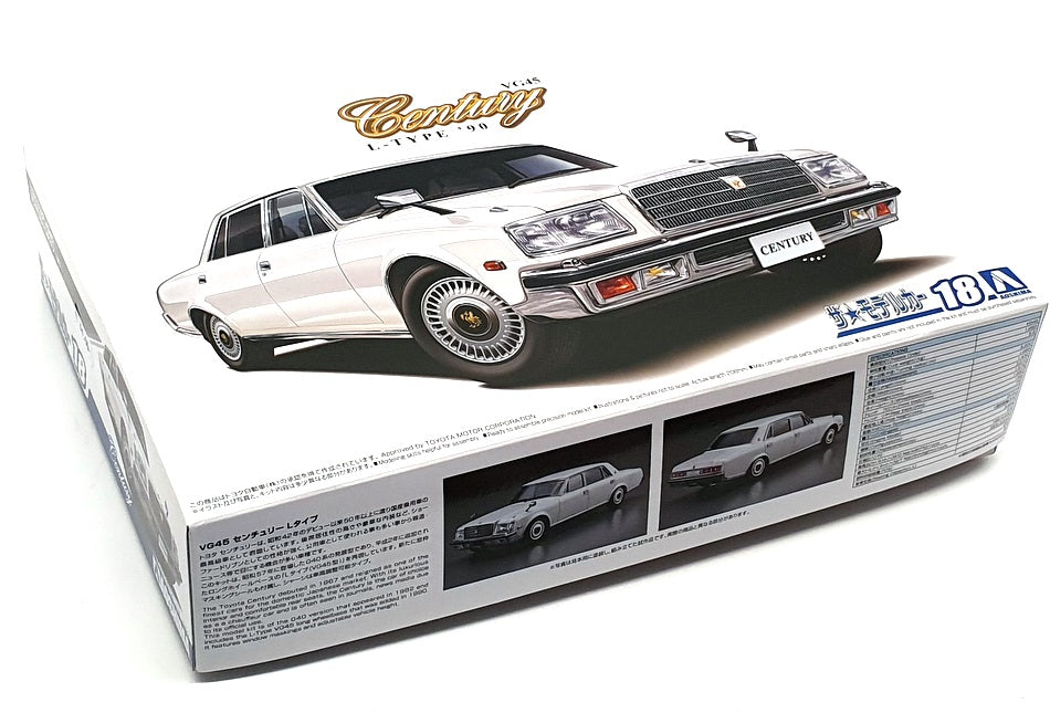 Aoshima 1/24 Scale Kit 06144 - 1990 Toyota VG45 Century L-Type