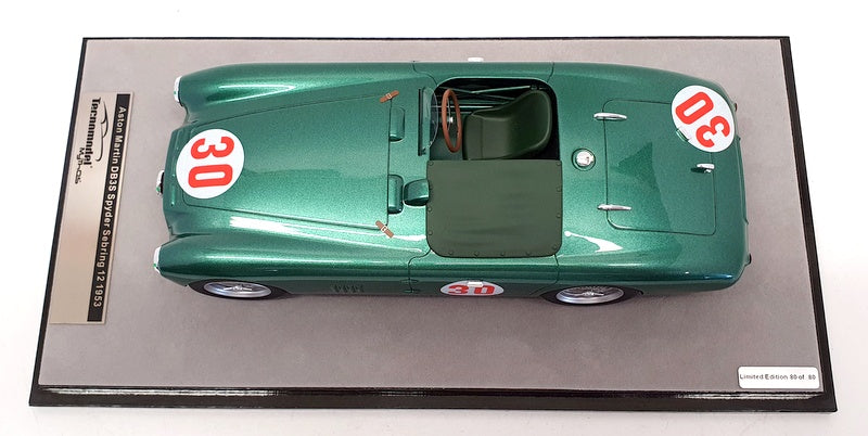 Techomodel 1/18 Scale TM18-203A - 1953 Aston Martin DB3S Spyder #30 2nd Place