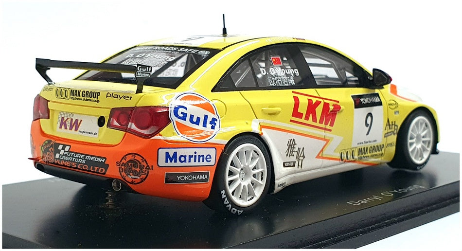 Spark 1/43 Scale S2450 - Chevrolet Cruze 1.6T #9 WTCC Macau 2011