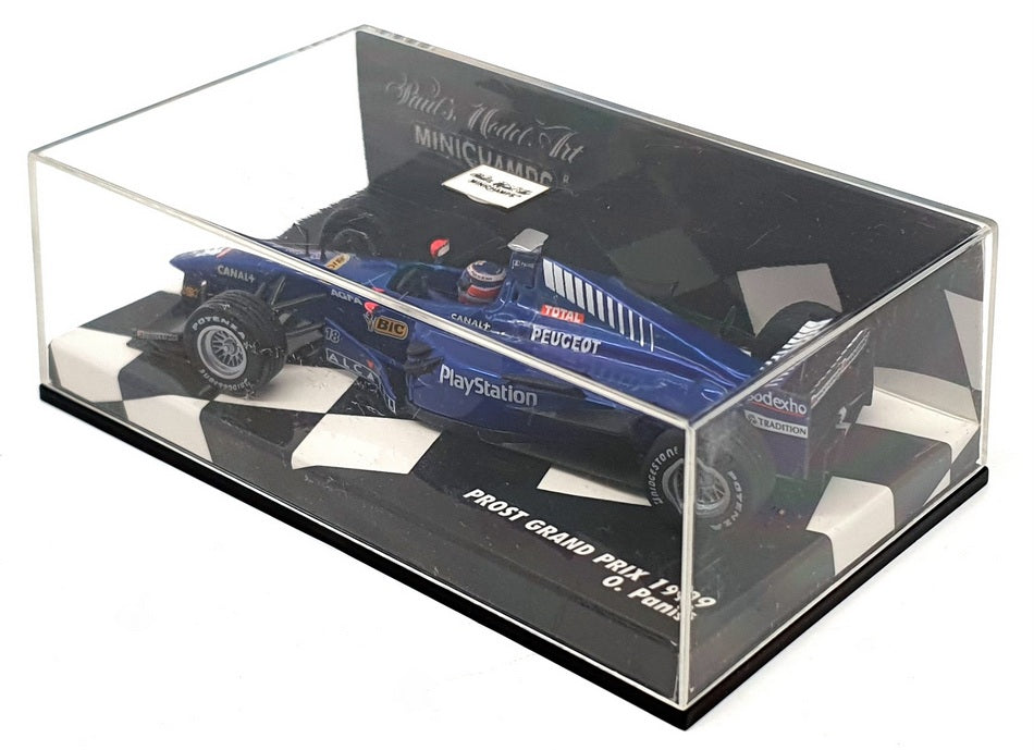 Minichamps 1/43 Scale 430 990018 - F1 Prost Peugeot AP02 - Prost GP 1999 Panis