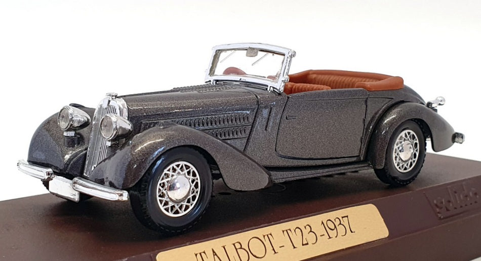 Solido 1 43 Scale Diecast 4003 - 1937 Talbot T23 - Metallic Grey — R.m 